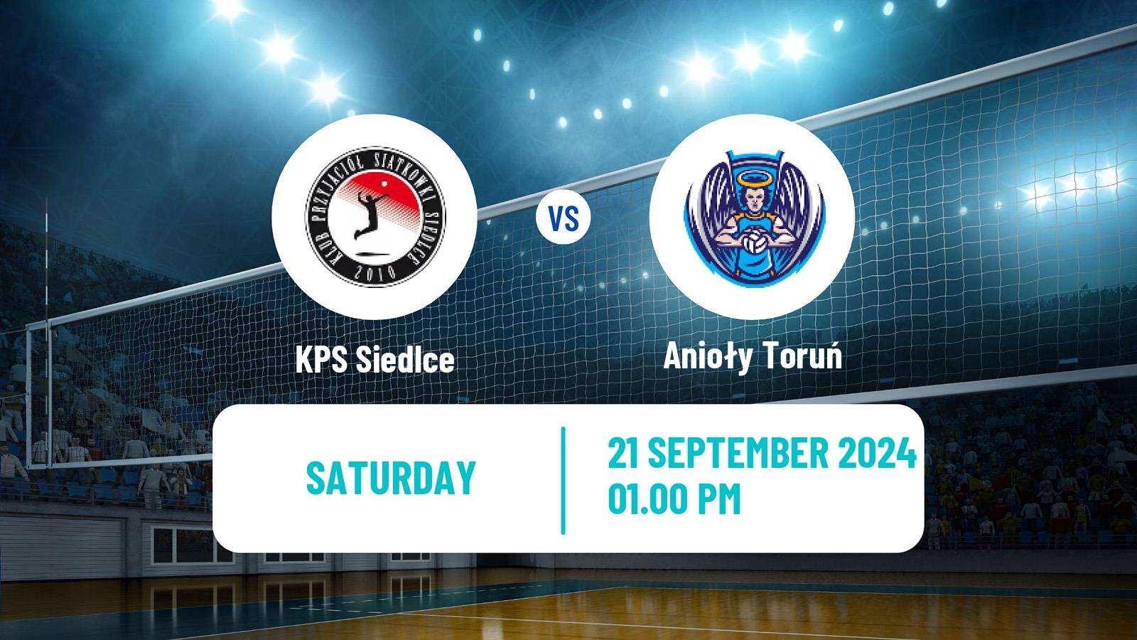 Volleyball Polish I Liga Volleyball Siedlce - Anioły Toruń