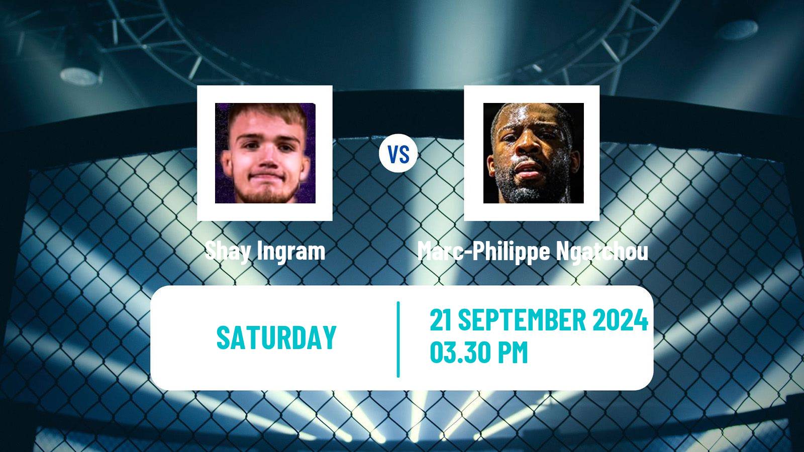 MMA Lightweight Cage Warriors Men Shay Ingram - Marc-Philippe Ngatchou