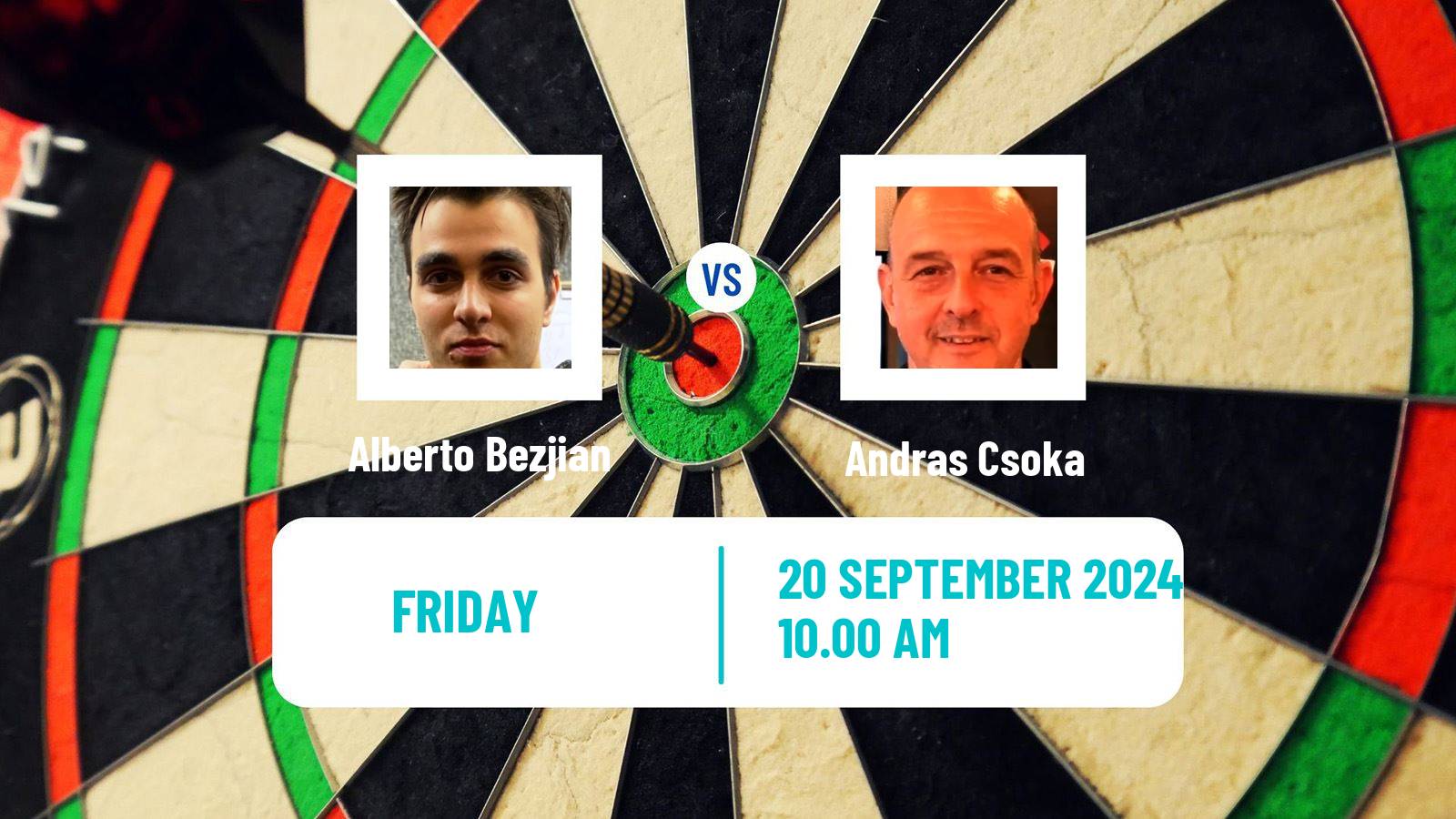 Darts European Tour 11 Alberto Bezjian - Andras Csoka