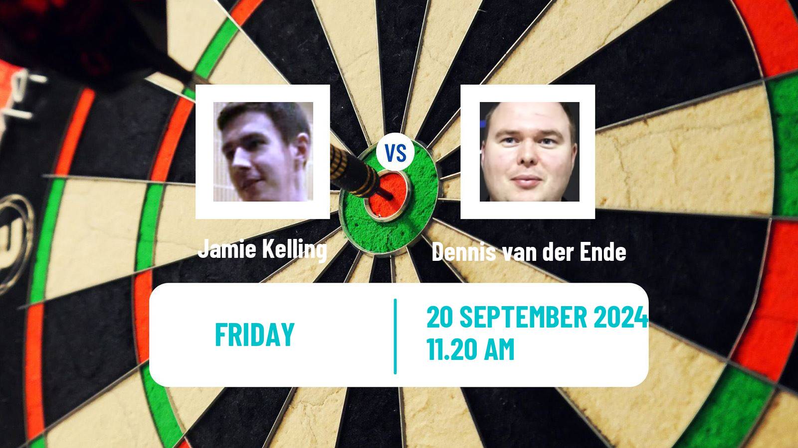 Darts Modus Super Series Jamie Kelling - Dennis van der Ende