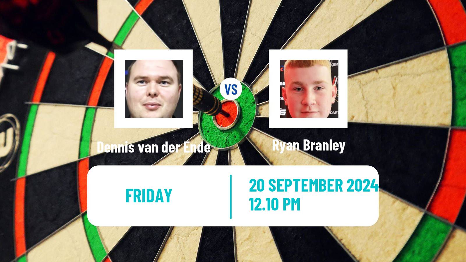 Darts Modus Super Series Dennis van der Ende - Ryan Branley