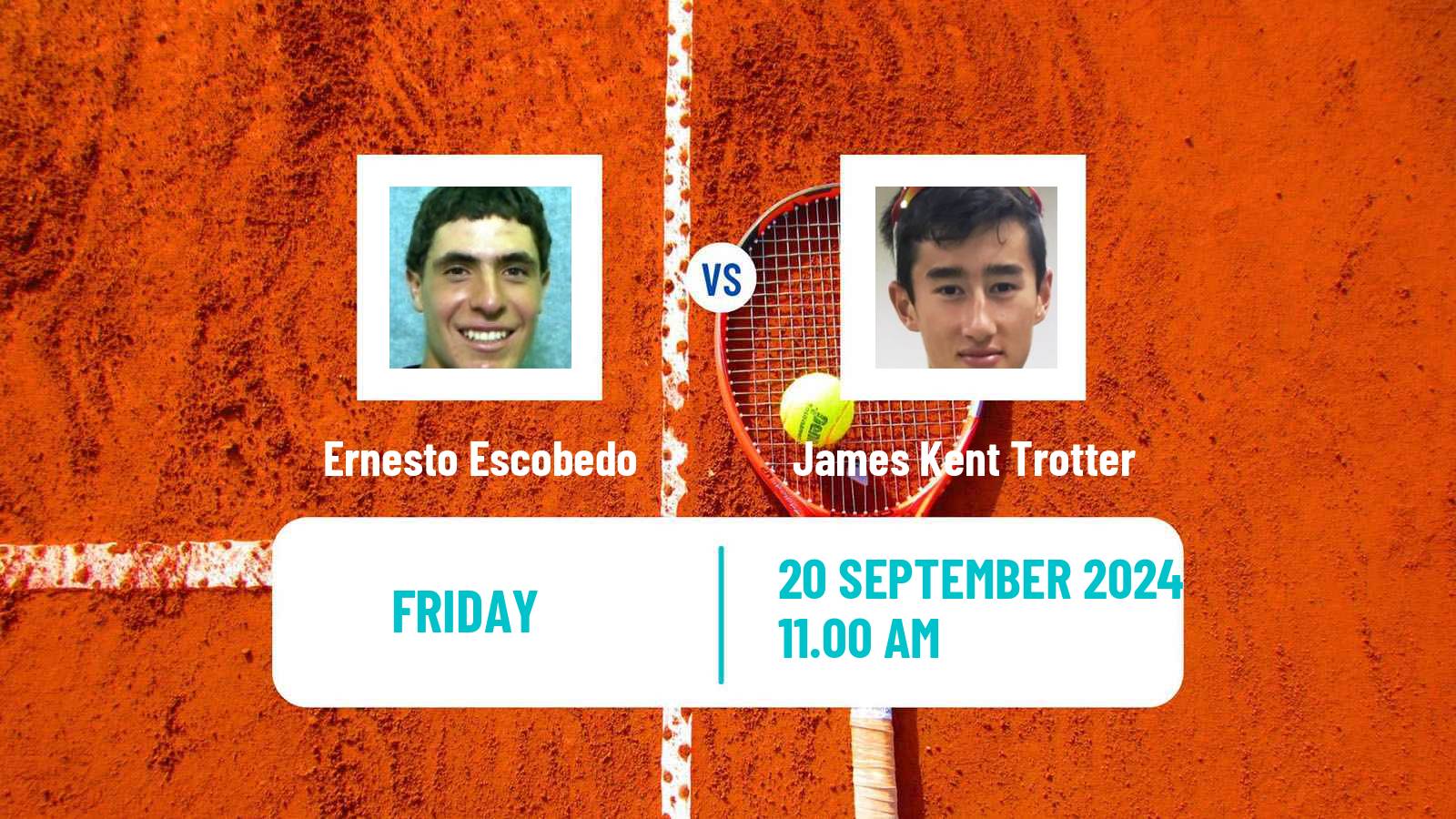 Tennis Columbus Challenger Men Ernesto Escobedo - James Kent Trotter