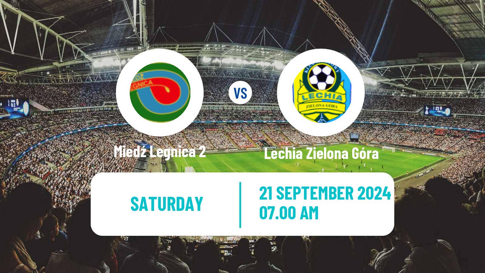 Soccer Polish Division 3 - Group III Miedź Legnica 2 - Lechia Zielona Góra