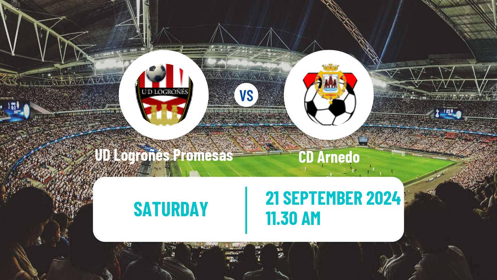 Soccer Spanish Tercera RFEF - Group 16 UD Logroñés Promesas - Arnedo