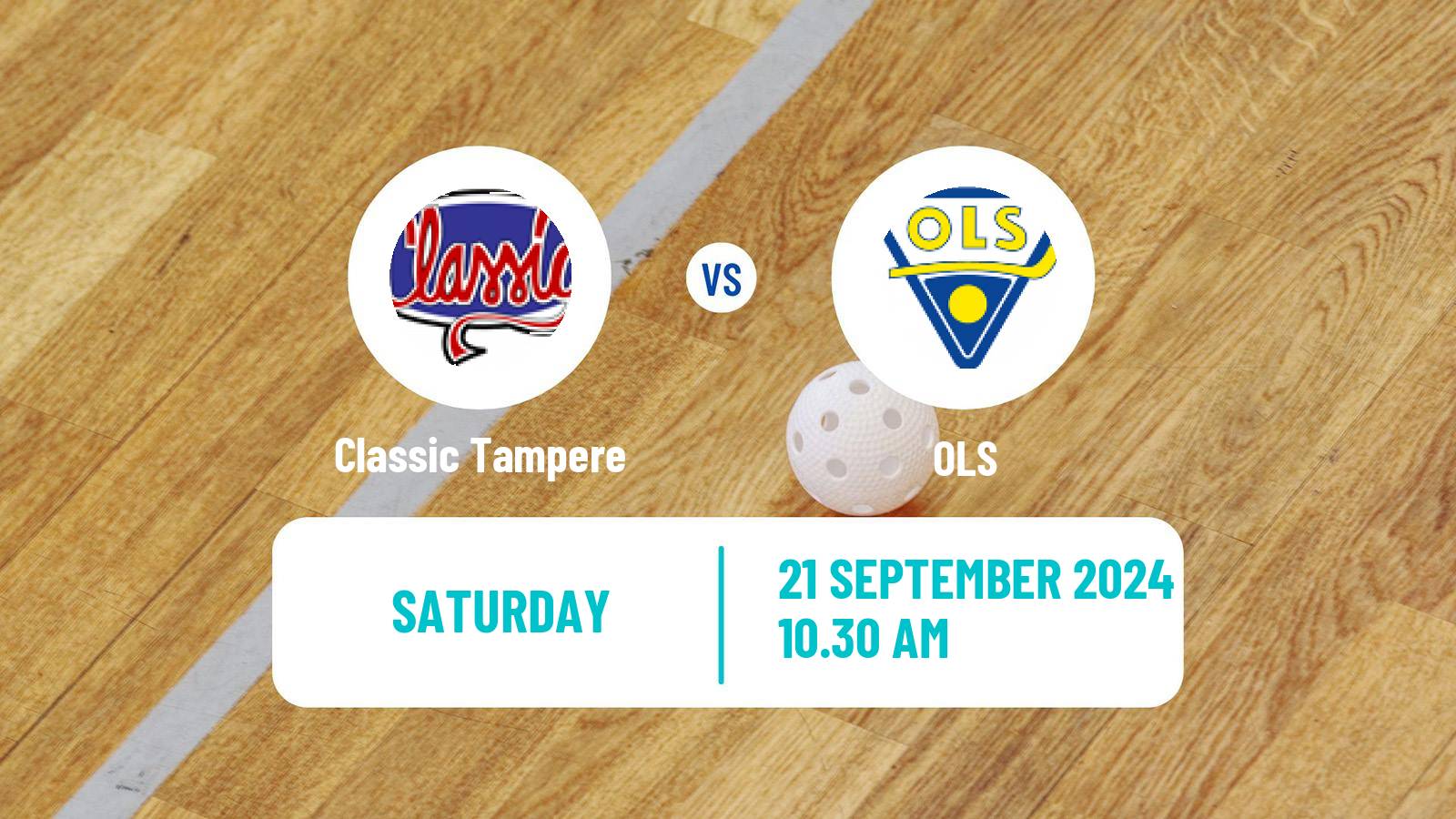 Floorball Finnish F-Liiga Classic Tampere - OLS