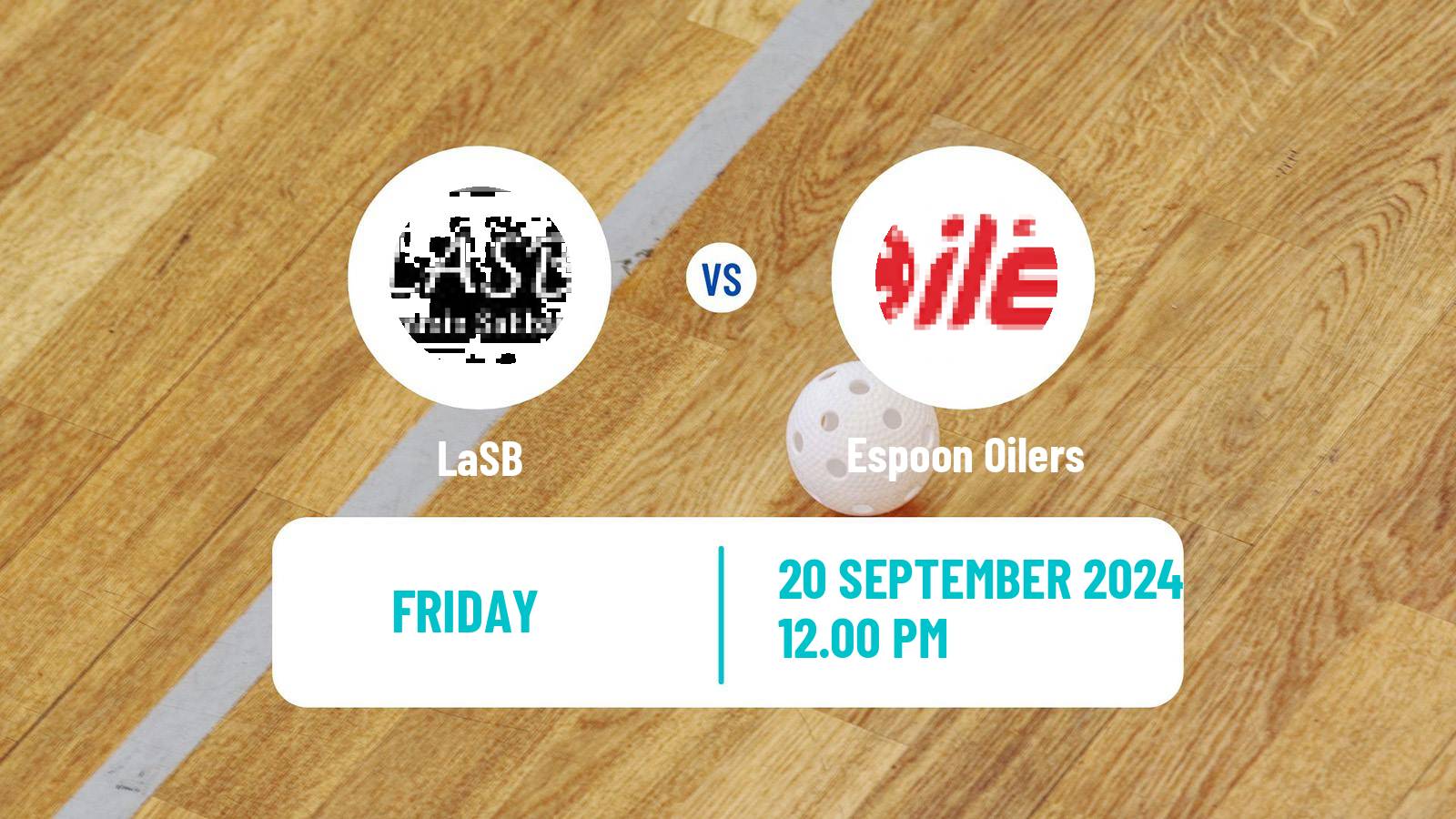 Floorball Finnish F-Liiga LaSB - Espoon Oilers