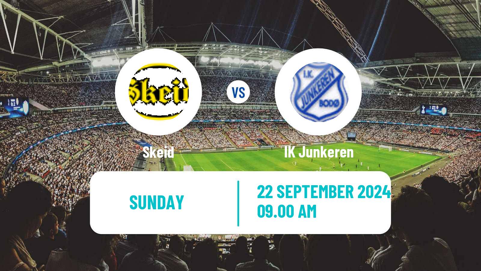 Soccer Norwegian Division 2 - Group 2 Skeid - Junkeren