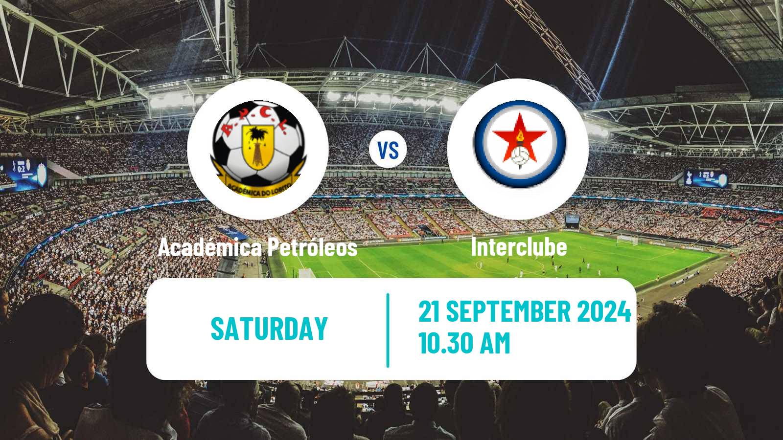 Soccer Angolan Girabola Académica Petróleos - Interclube