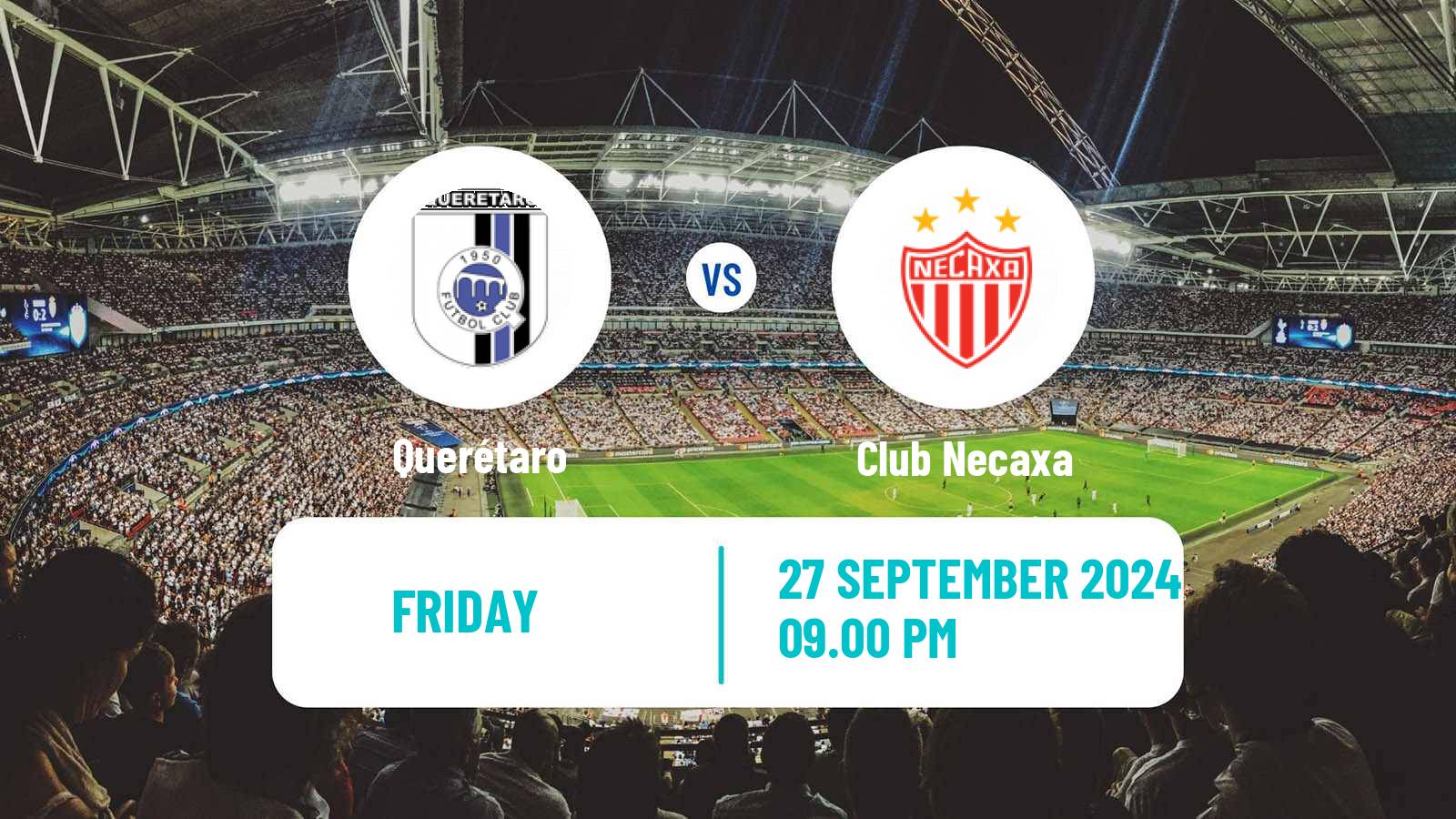 Soccer Mexican Liga MX Querétaro - Necaxa