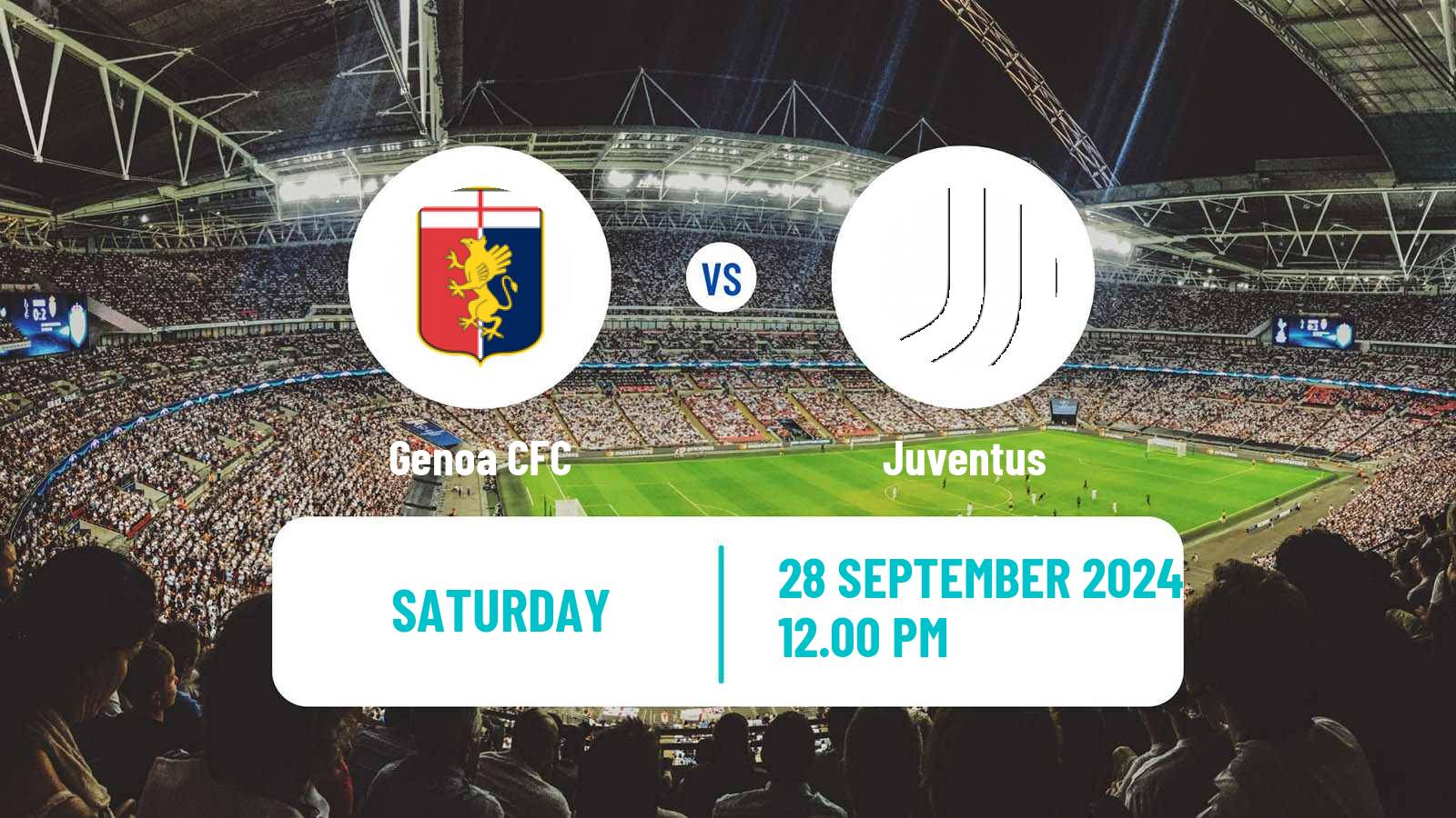 Soccer Italian Serie A Genoa - Juventus