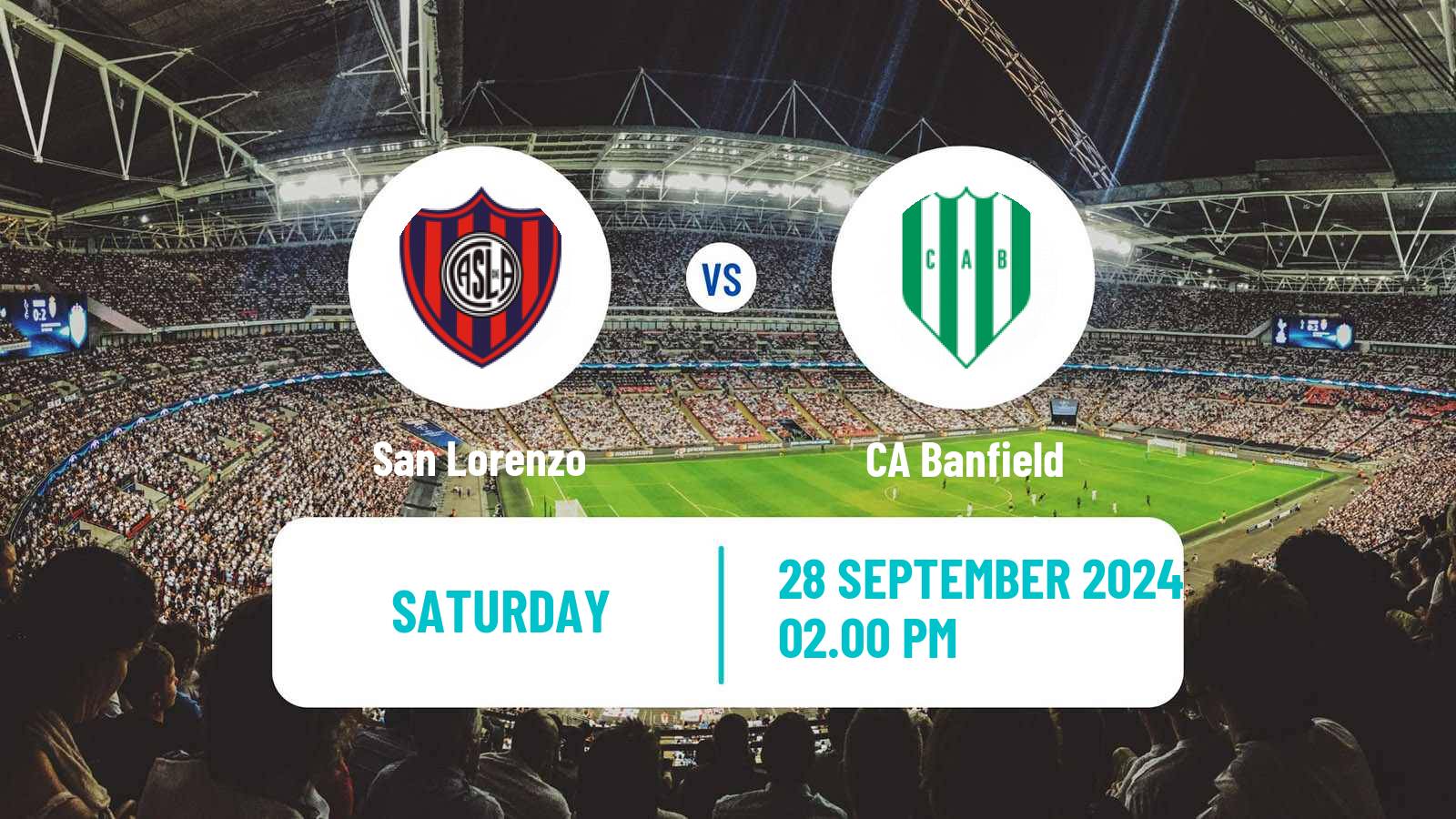 Soccer Argentinian Liga Profesional San Lorenzo - Banfield