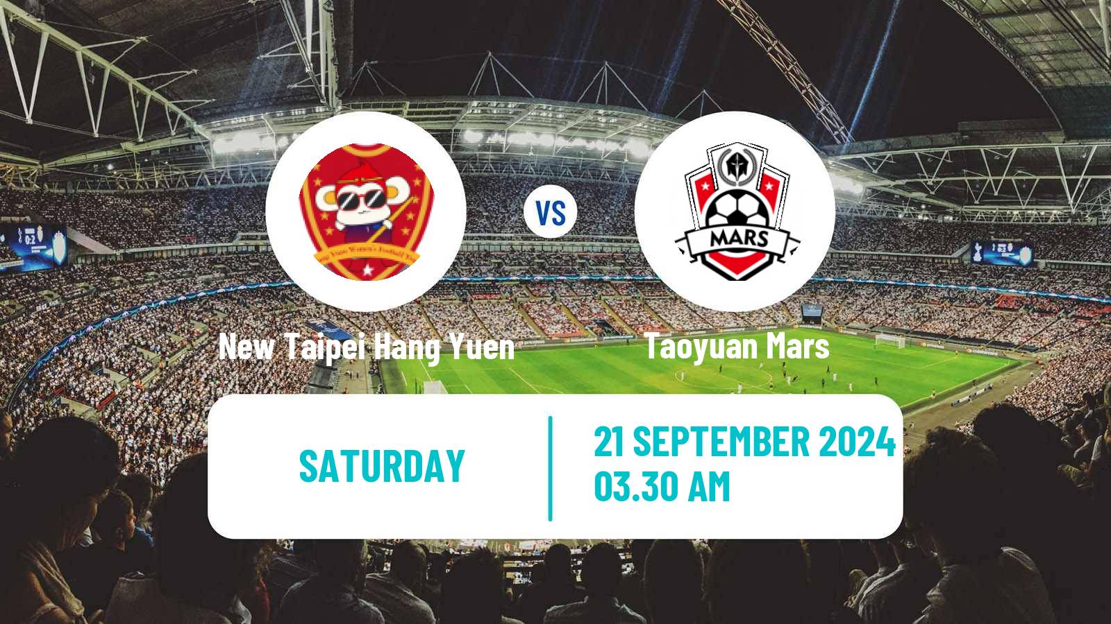 Soccer Taiwan Football League Women New Taipei Hang Yuen - Taoyuan Mars