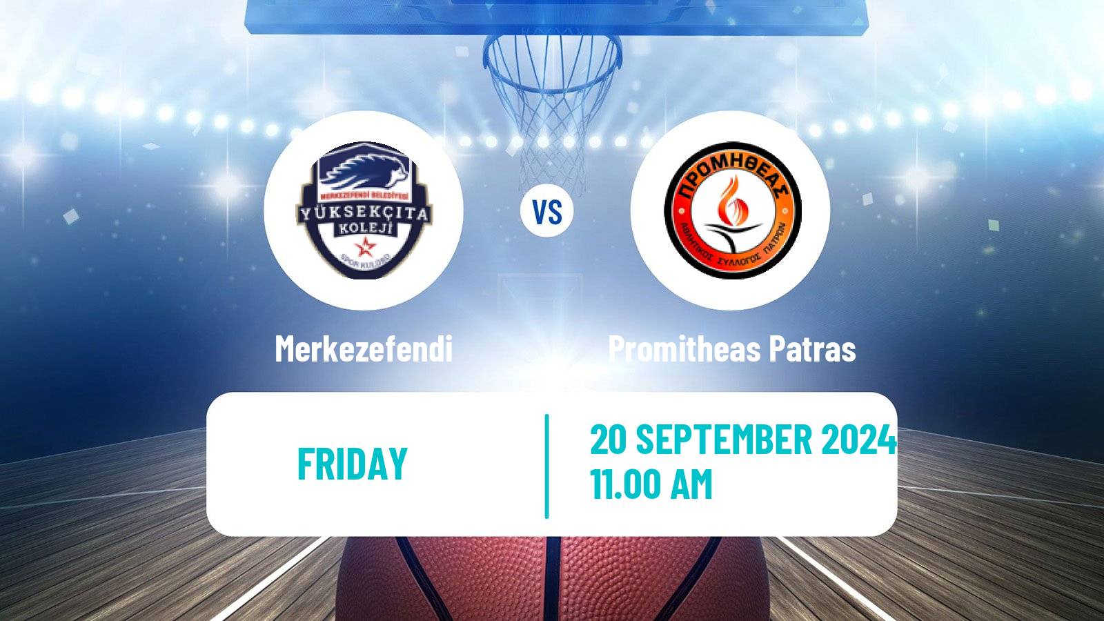 Basketball Club Friendly Basketball Merkezefendi - Promitheas Patras