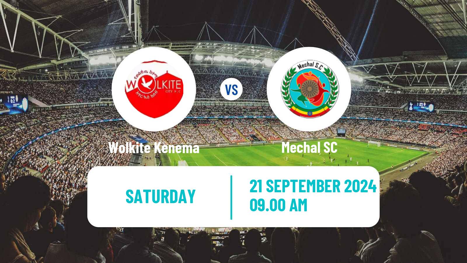 Soccer Ethiopian Premier League Wolkite Kenema - Mechal