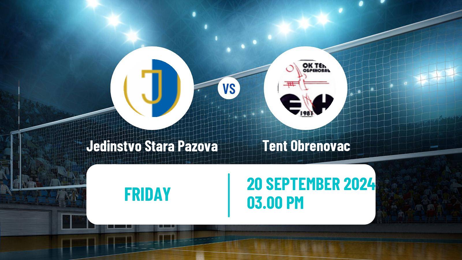 Volleyball Club Friendly Volleyball Women Jedinstvo Stara Pazova - Tent Obrenovac