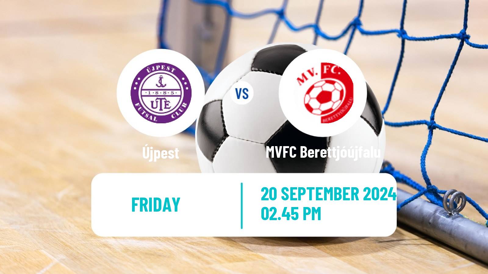 Futsal Hungarian NB I Futsal Újpest - MVFC Berettjóújfalu