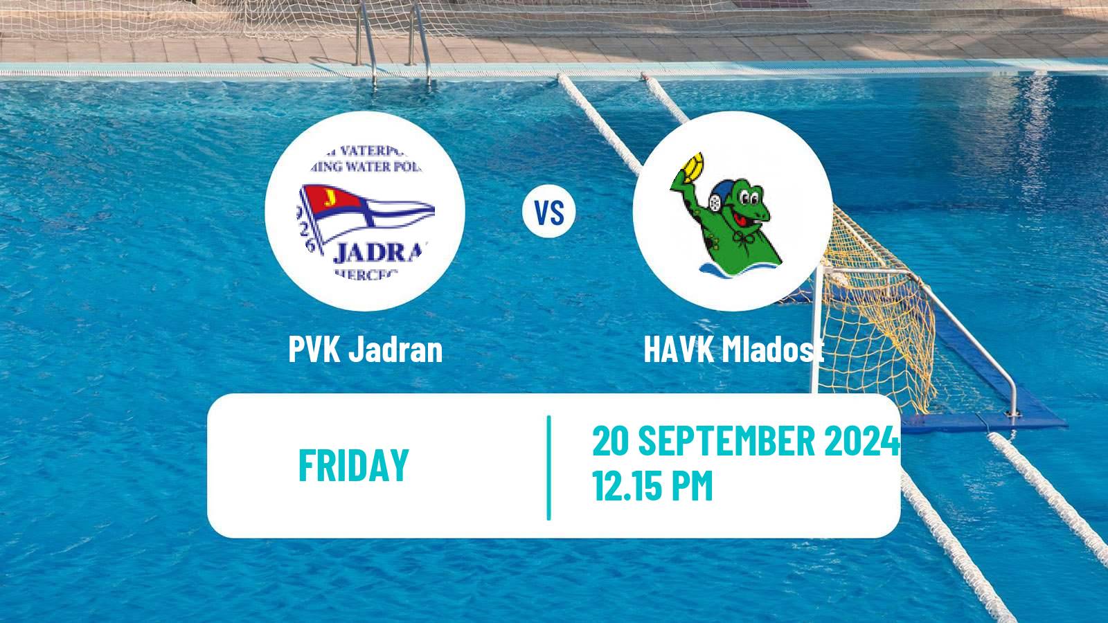 Water polo Regional League Water Polo PVK Jadran - HAVK Mladost