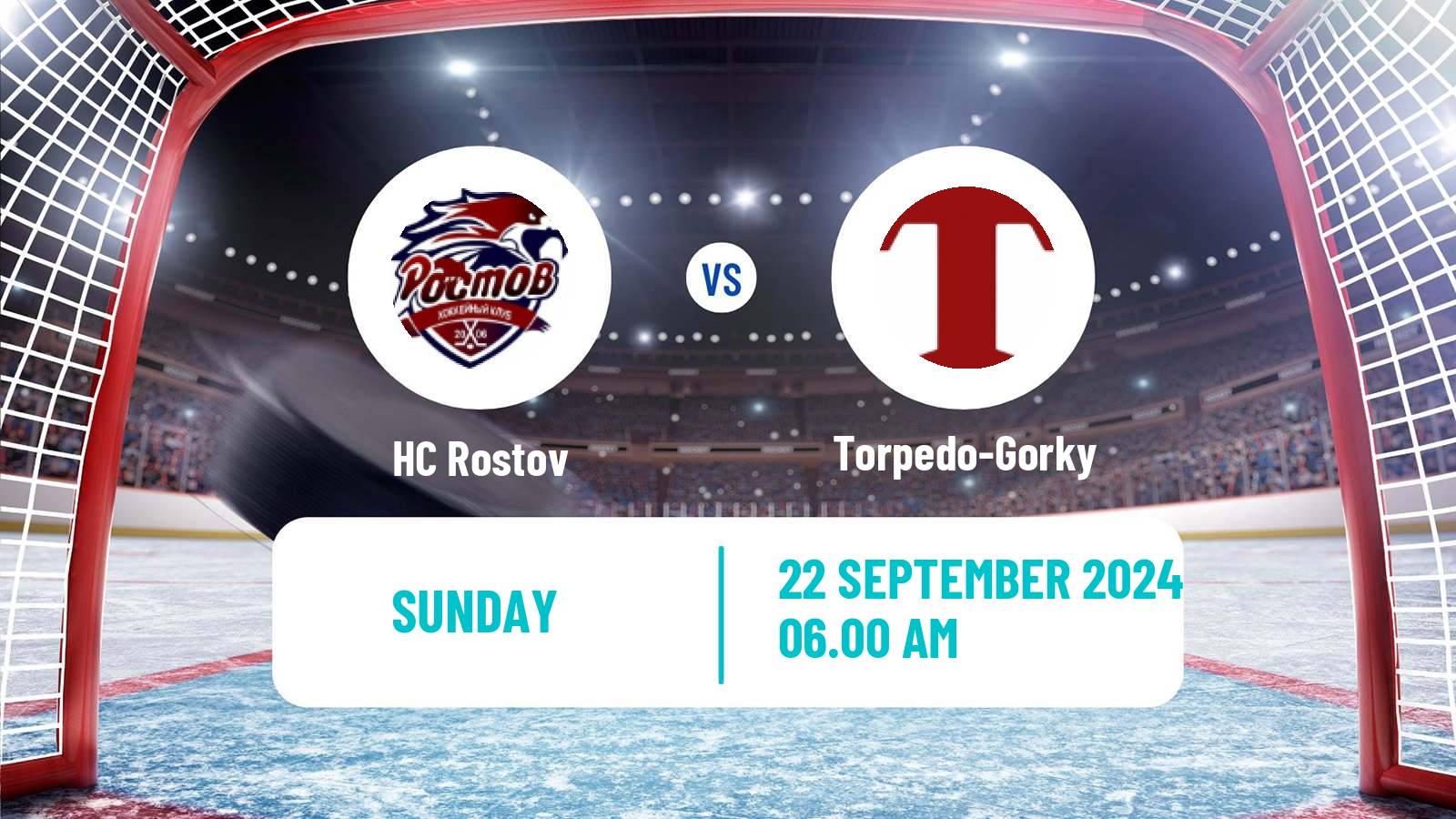 Hockey VHL Rostov - Torpedo-Gorky