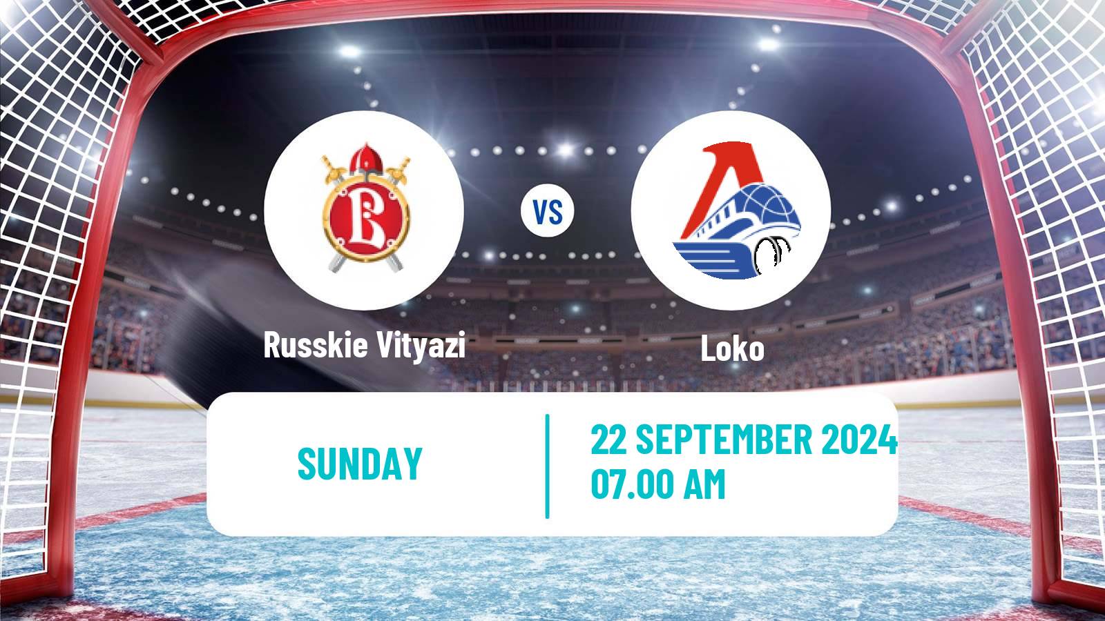 Hockey MHL Russkie Vityazi - Loko