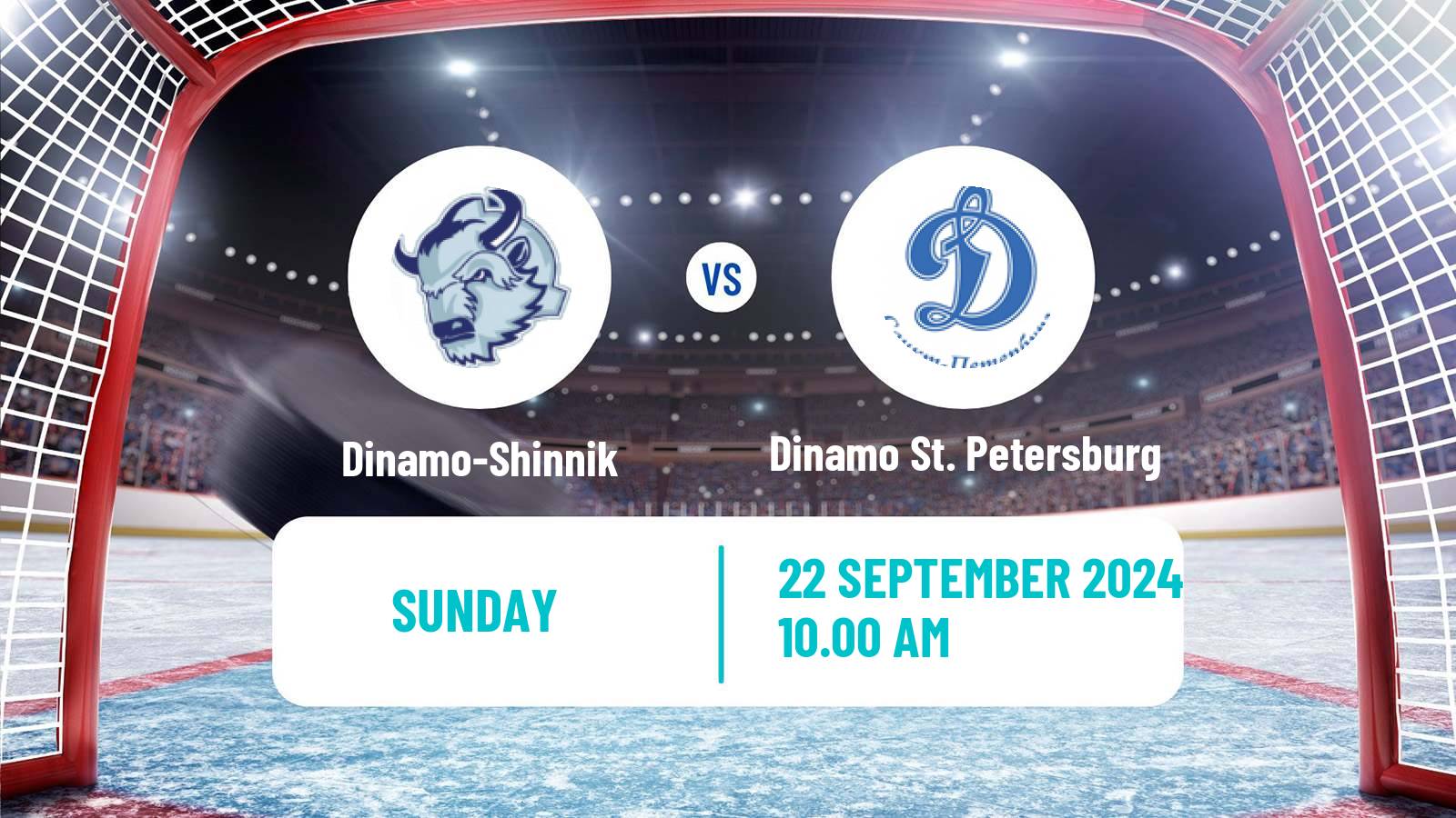 Hockey MHL Dinamo-Shinnik - Dinamo St. Petersburg