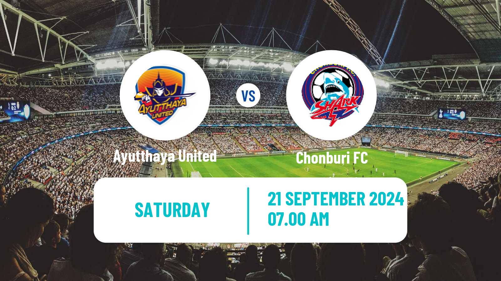 Soccer Thai League 2 Ayutthaya United - Chonburi