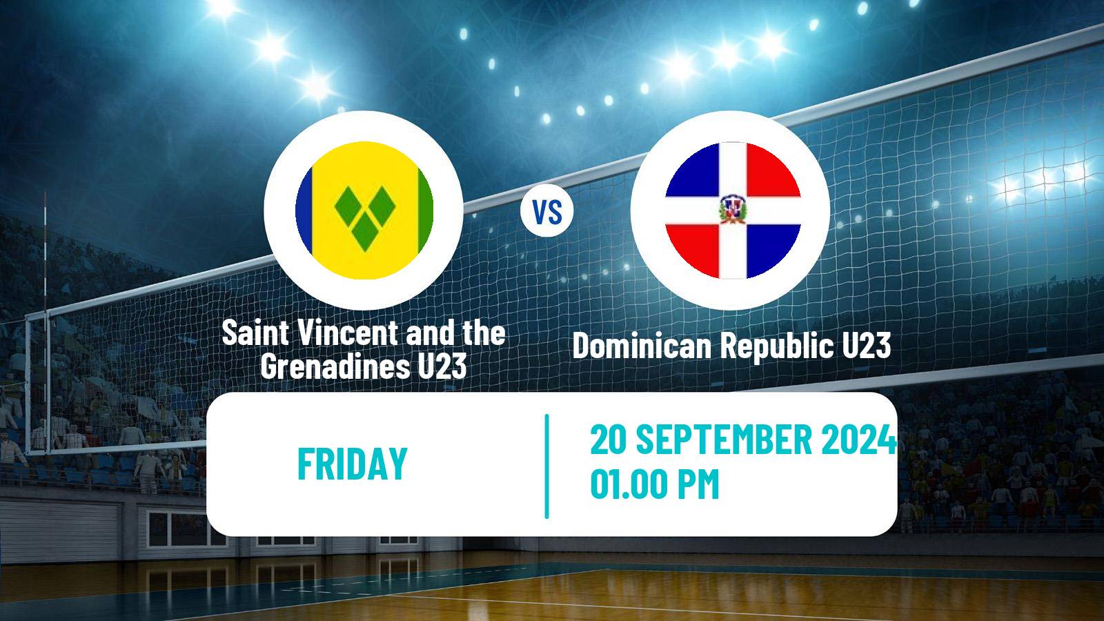 Volleyball Pan-American Cup U23 Volleyball Saint Vincent and the Grenadines U23 - Dominican Republic U23