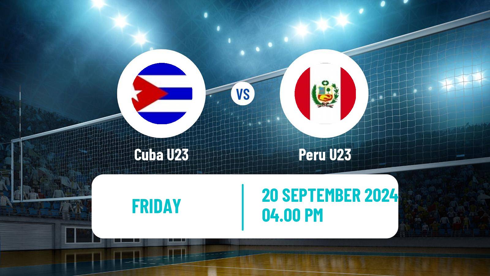 Volleyball Pan-American Cup U23 Volleyball Cuba U23 - Peru U23