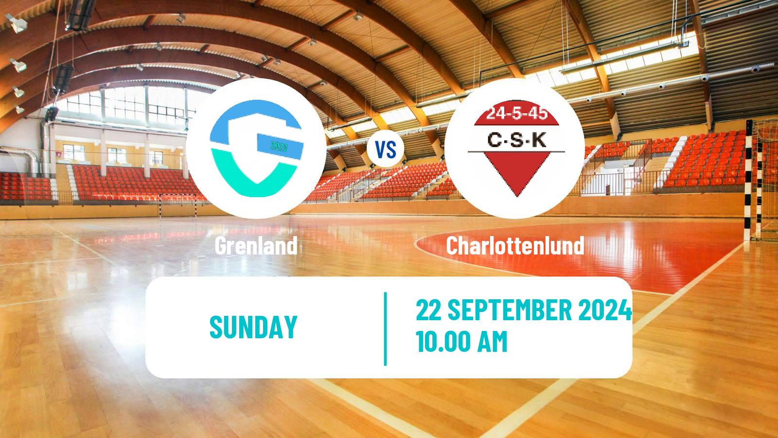 Handball Norwegian 1 Division Handball Grenland - Charlottenlund