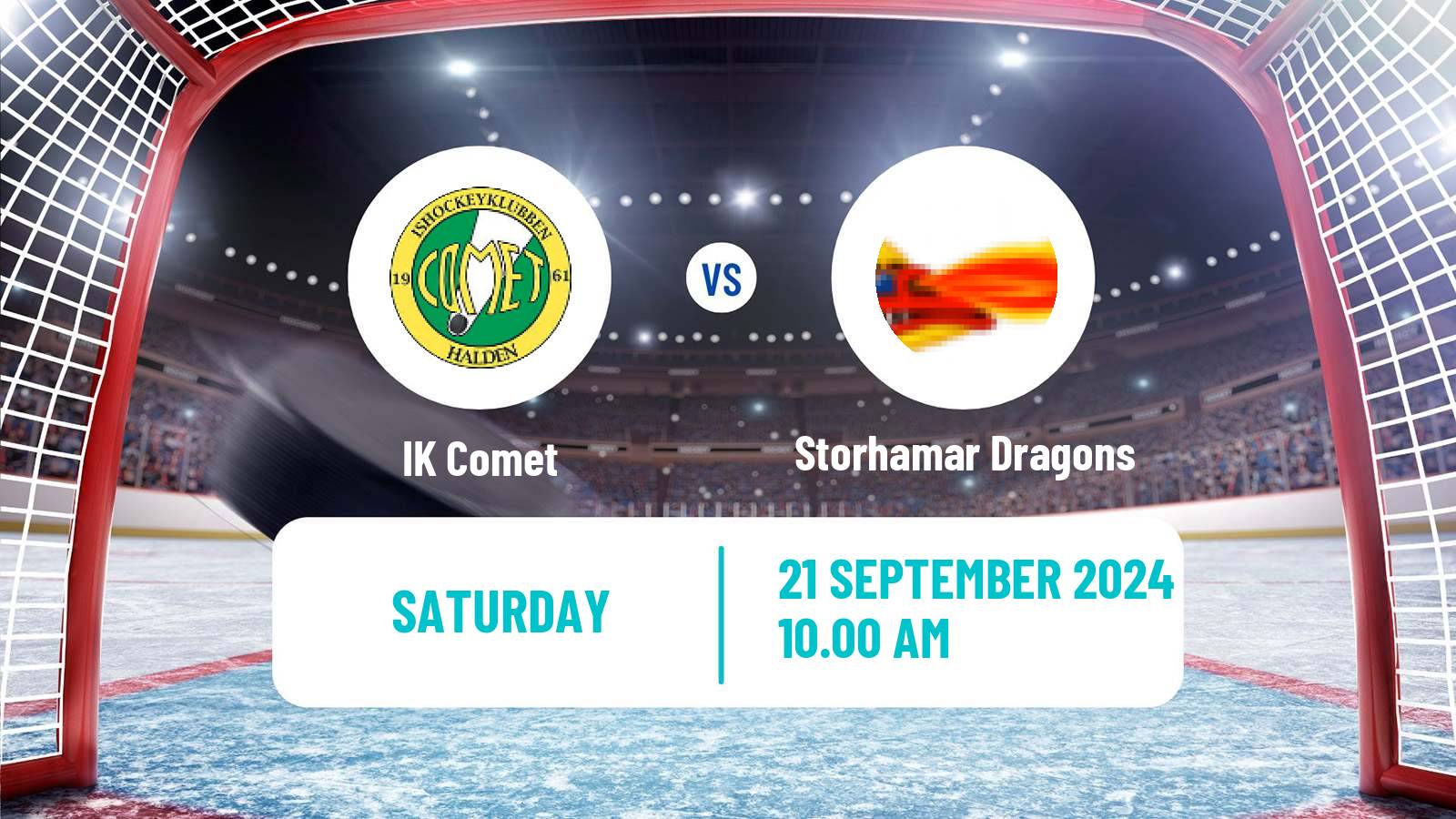 Hockey Norwegian Ligaen Hockey Comet - Storhamar Dragons