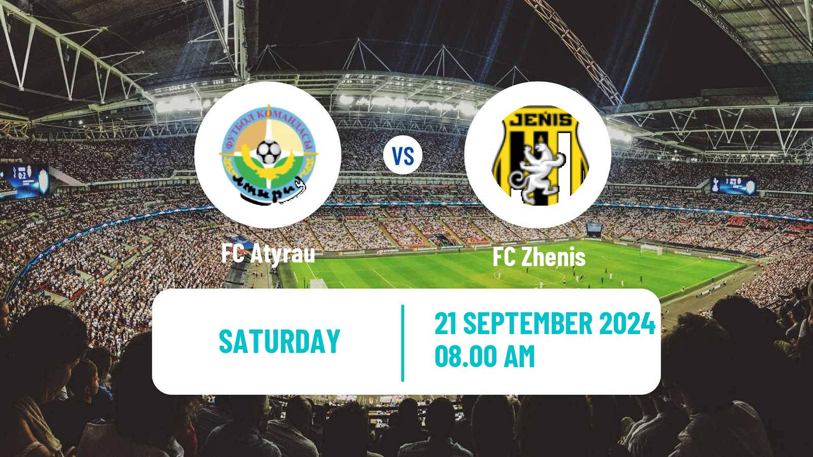 Soccer Kazakh Premier League Atyrau - Zhenis