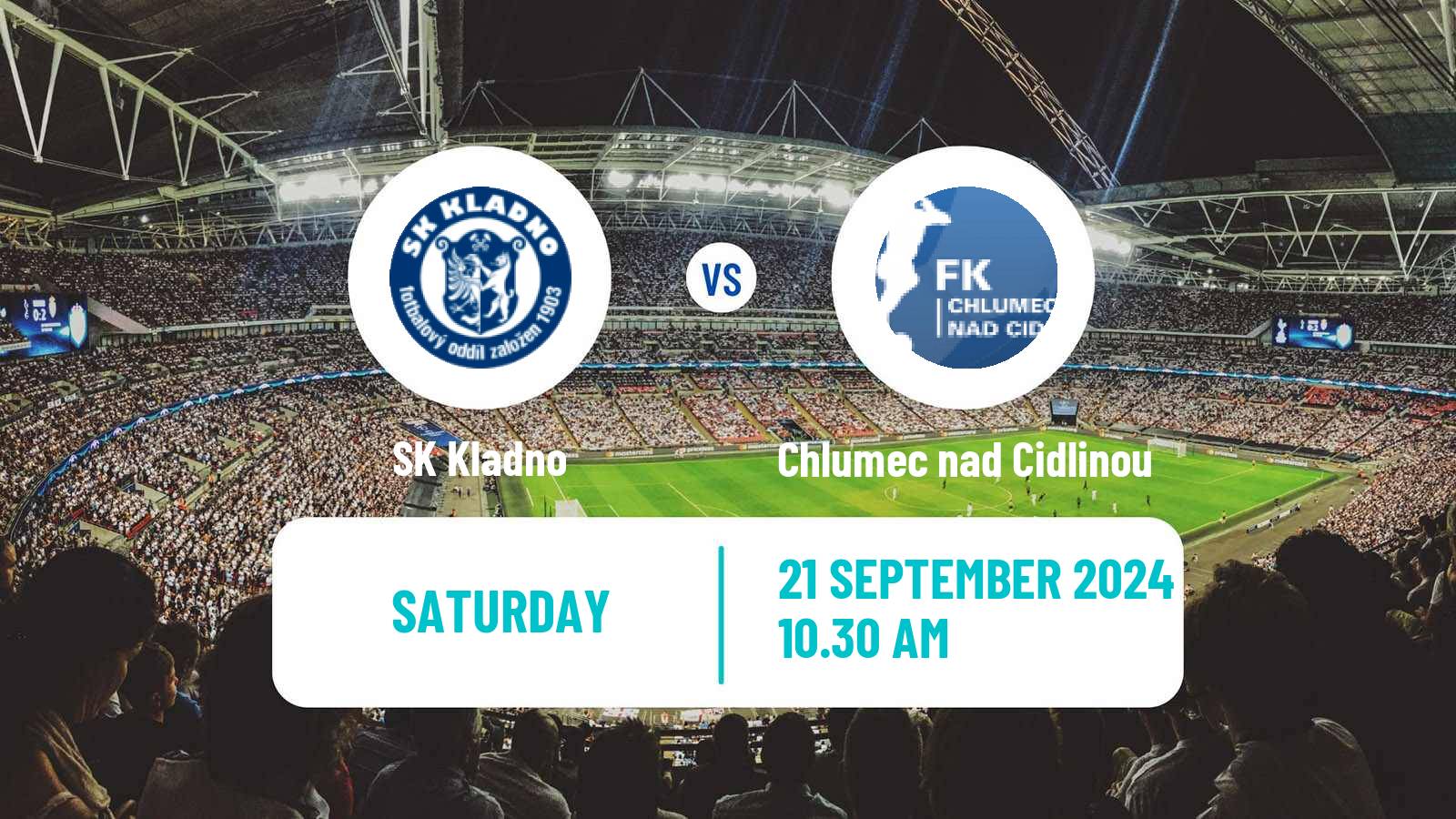 Soccer Czech CFL Group B Kladno - Chlumec nad Cidlinou