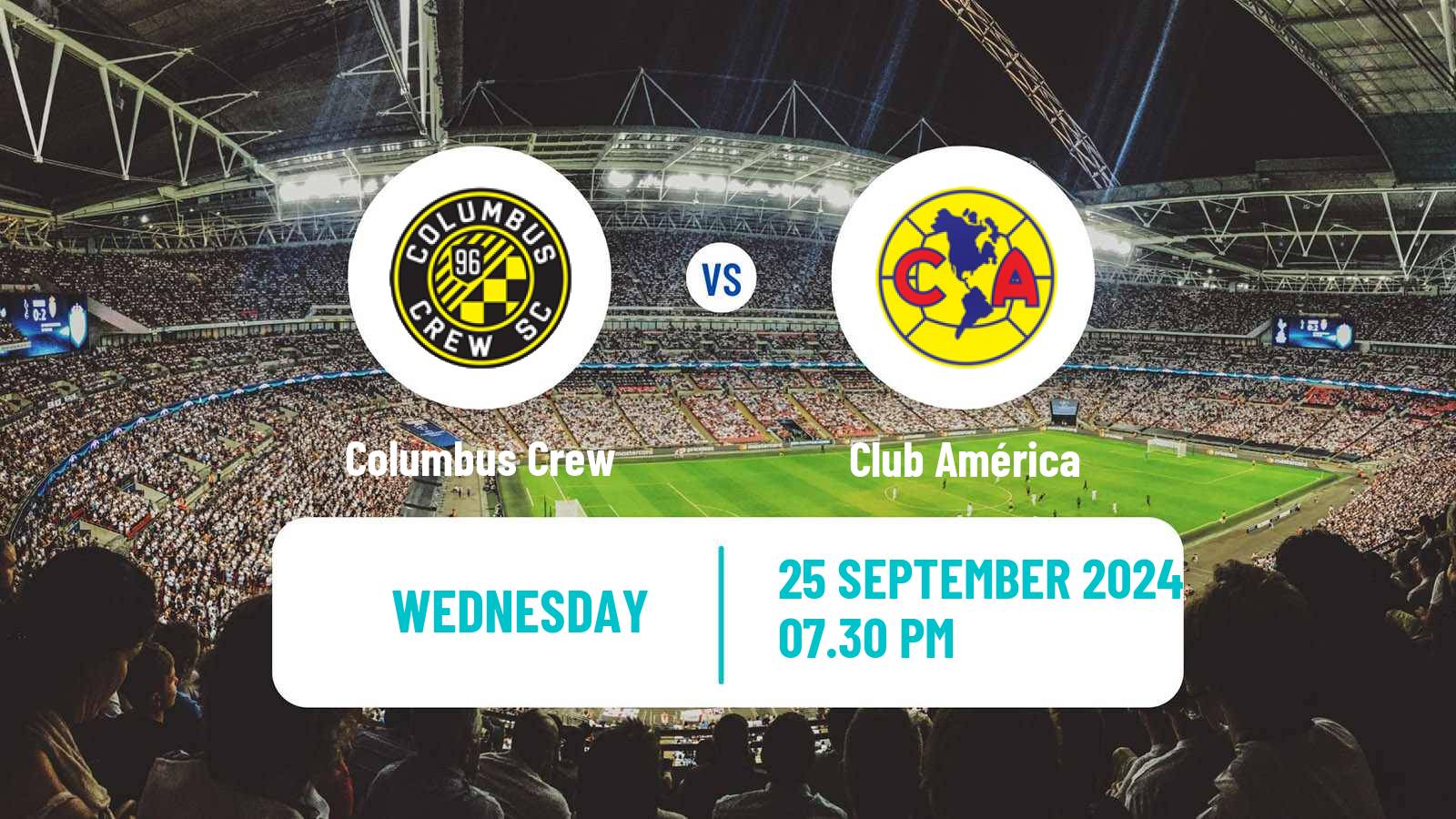 Soccer Campeones Cup Columbus Crew - Club América