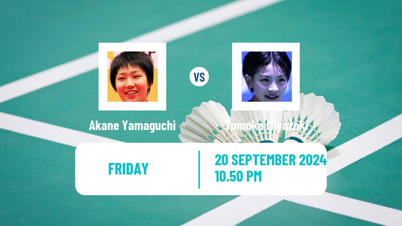 Badminton BWF World Tour Victor China Open Women Akane Yamaguchi - Tomoka Miyazaki