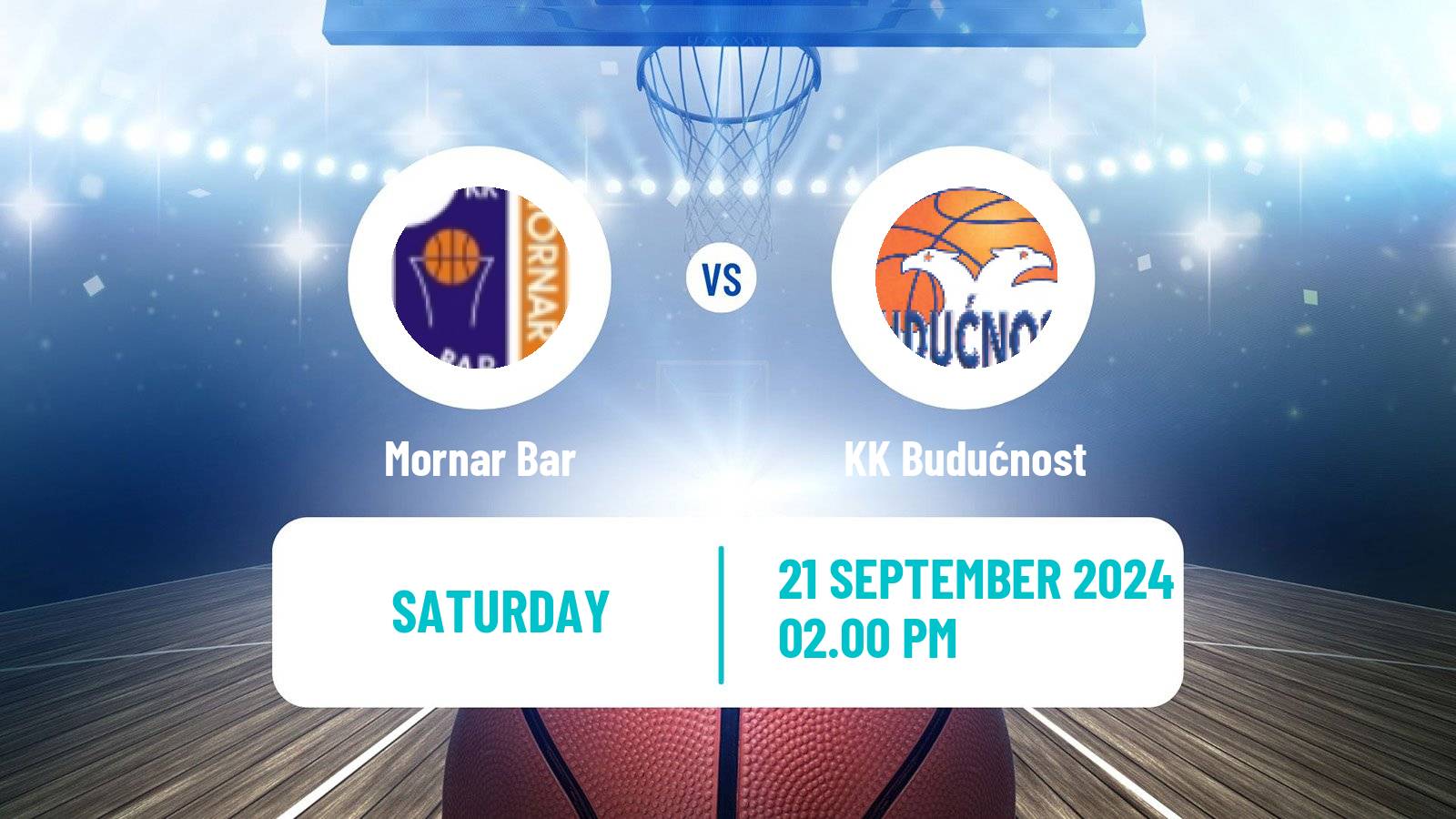 Basketball Adriatic League Mornar Bar - KK Budućnost