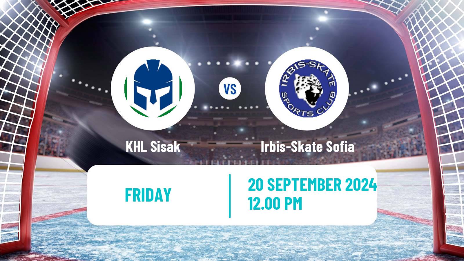 Hockey IIHF Continental Cup Sisak - Irbis-Skate Sofia