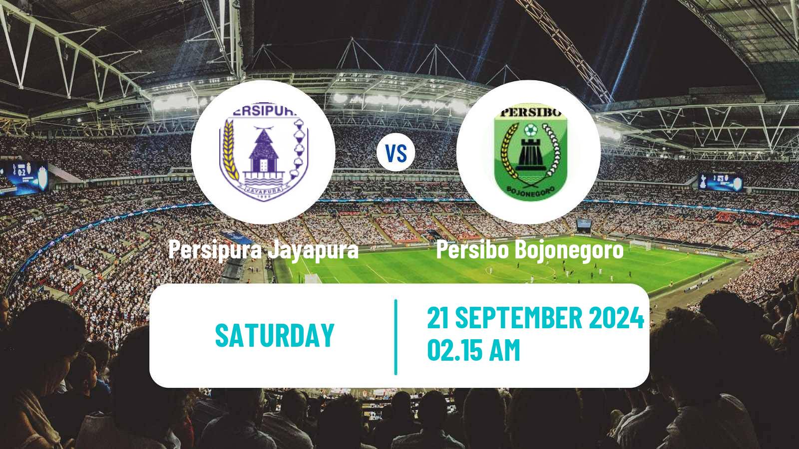 Soccer Indonesian Liga 2 Persipura Jayapura - Persibo Bojonegoro