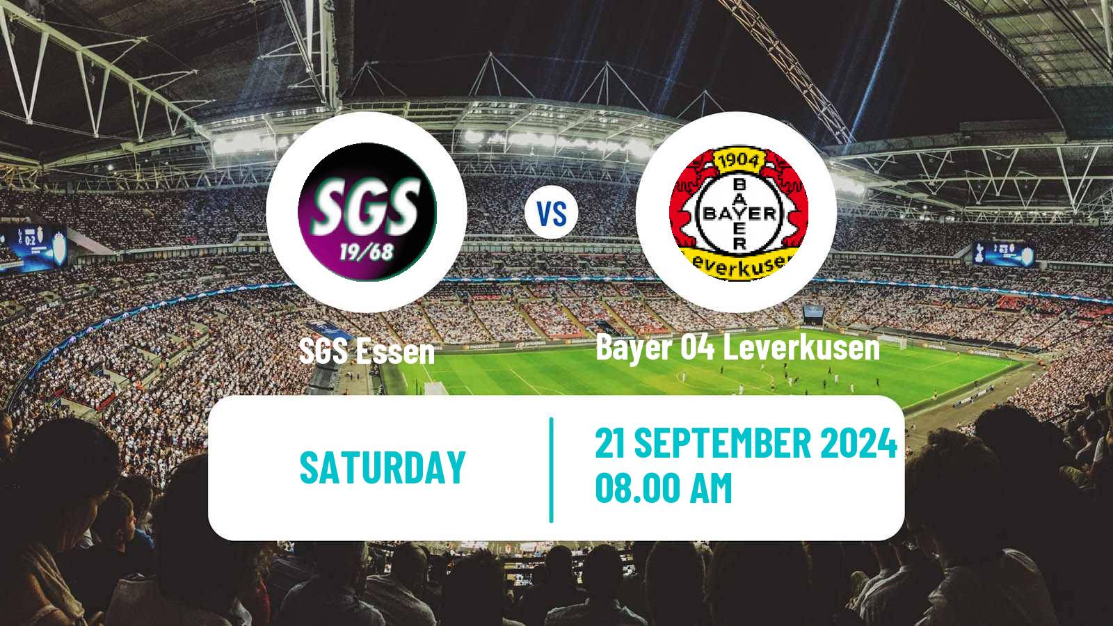 Soccer German Bundesliga Women SGS Essen - Bayer 04 Leverkusen