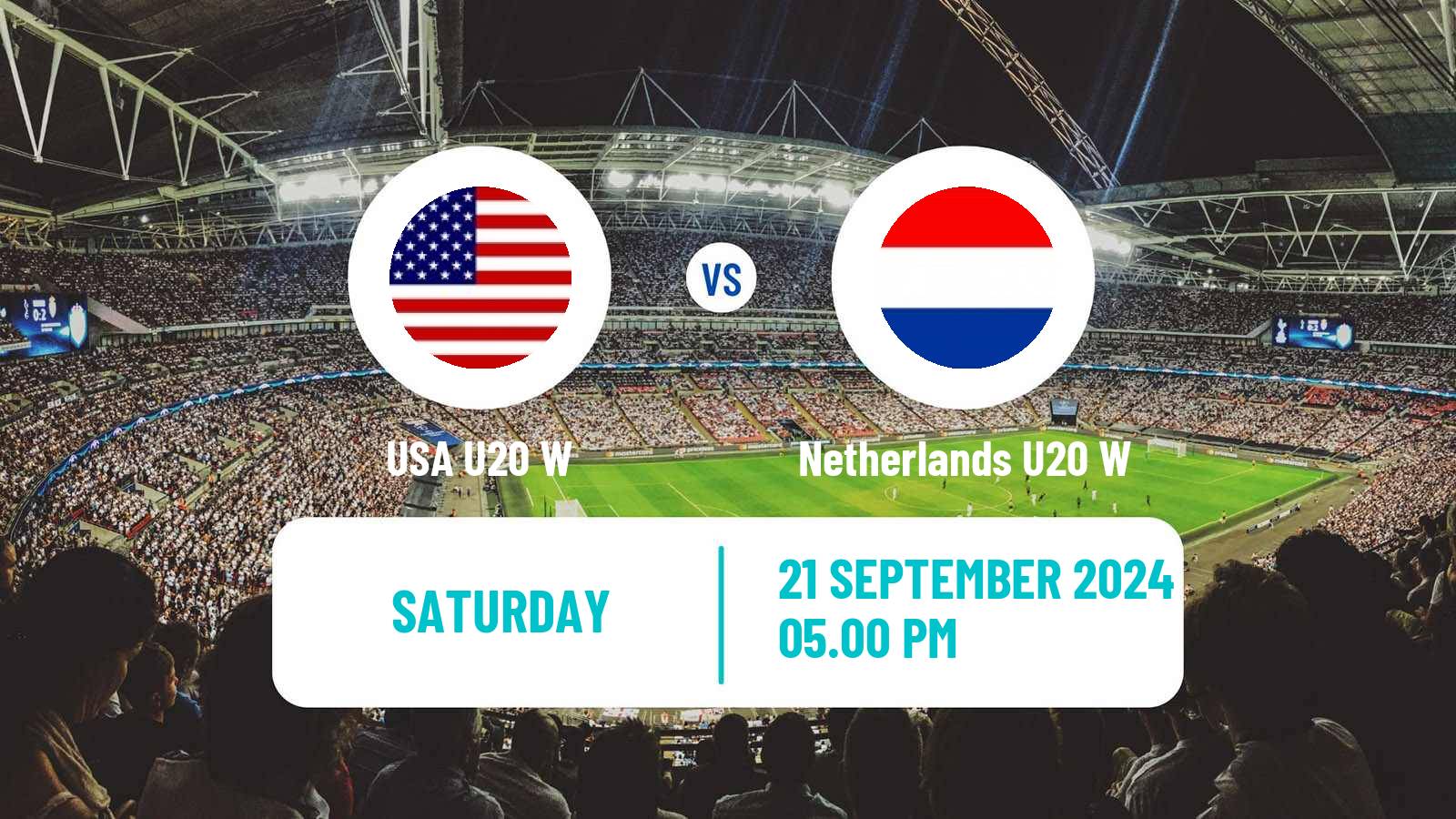 Soccer World Cup U20 Women USA U20 W - Netherlands U20 W