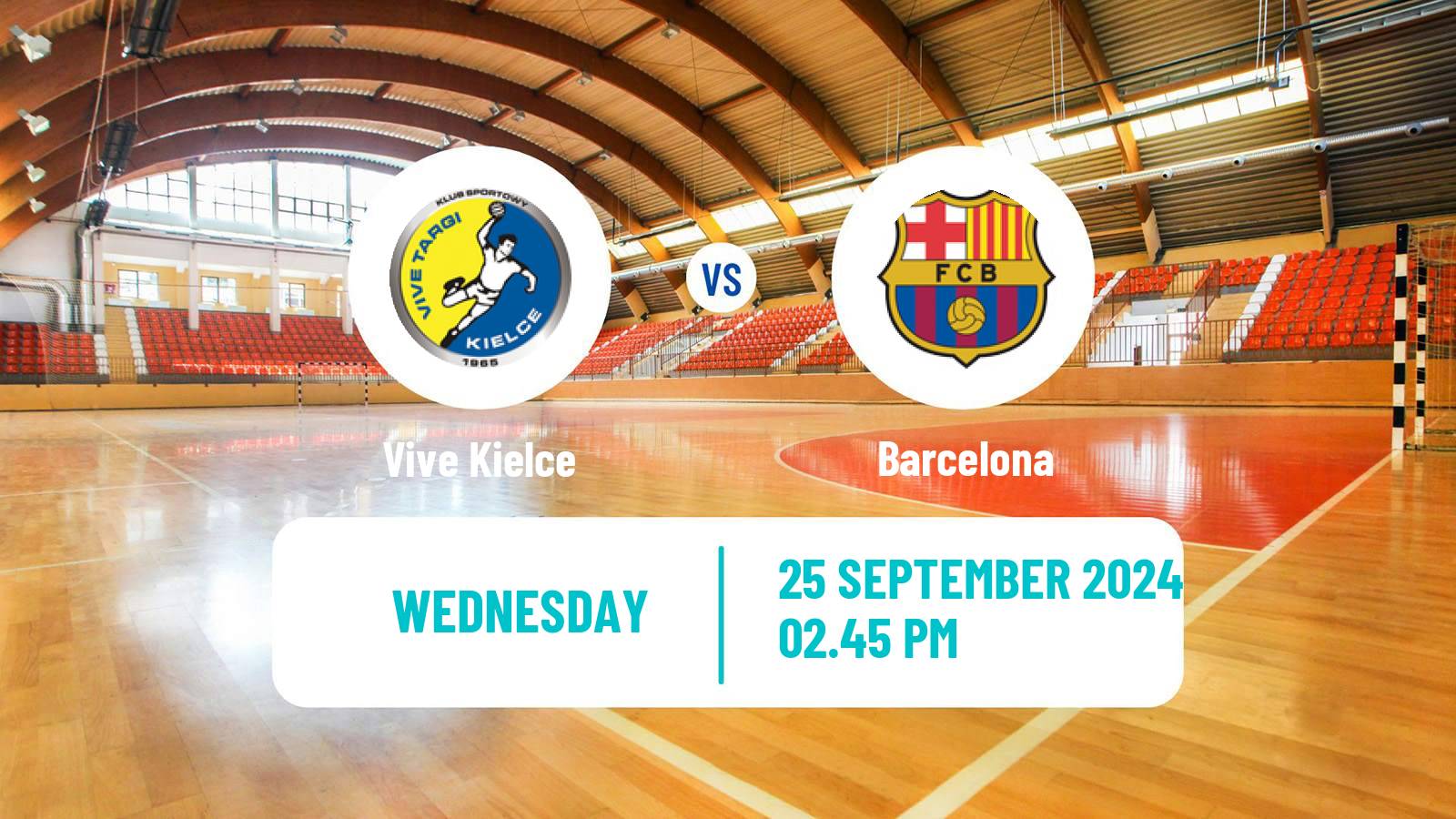 Handball EHF Champions League Vive Kielce - Barcelona