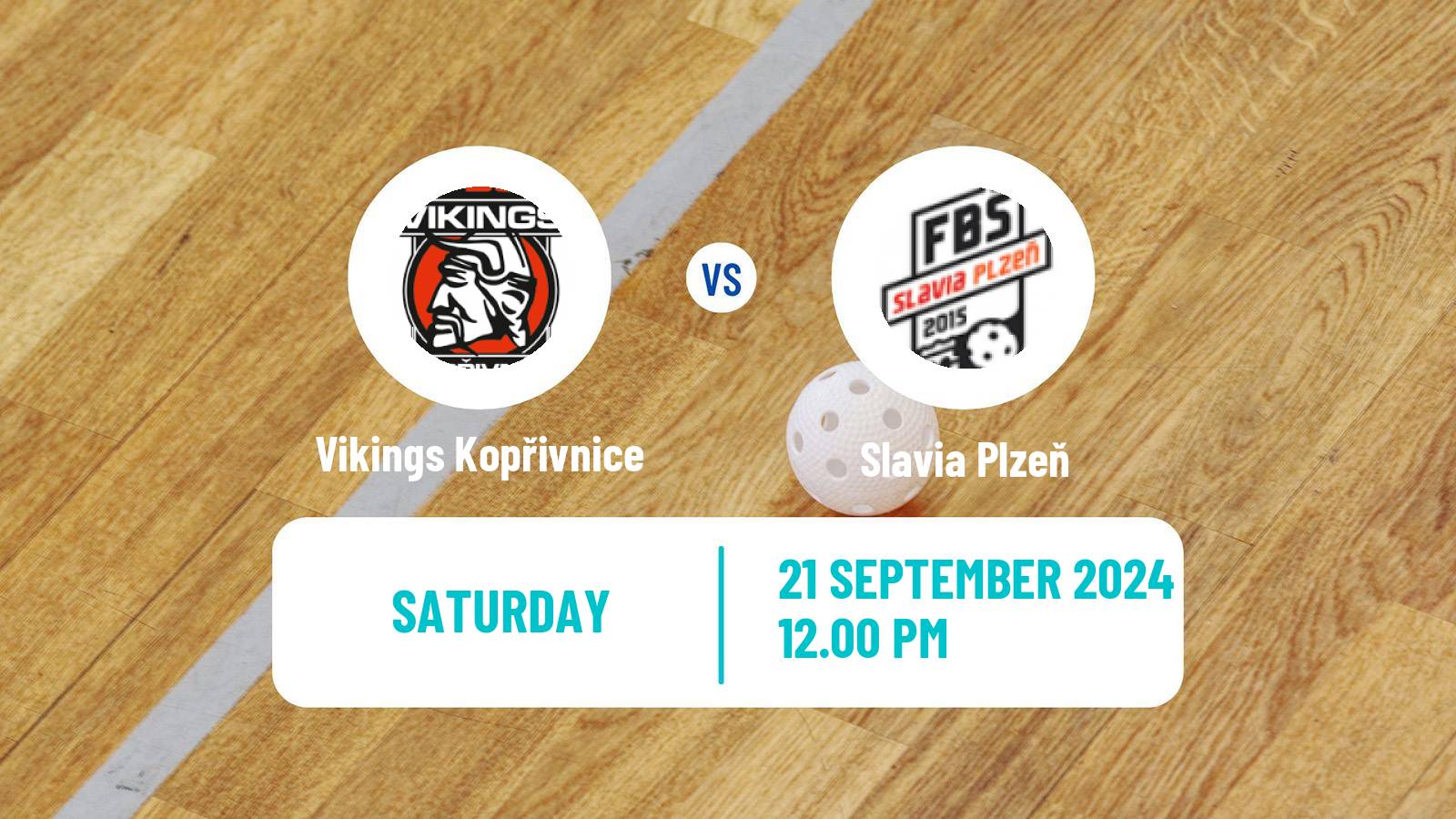 Floorball Czech 1 Liga Floorball Vikings Kopřivnice - Slavia Plzeň