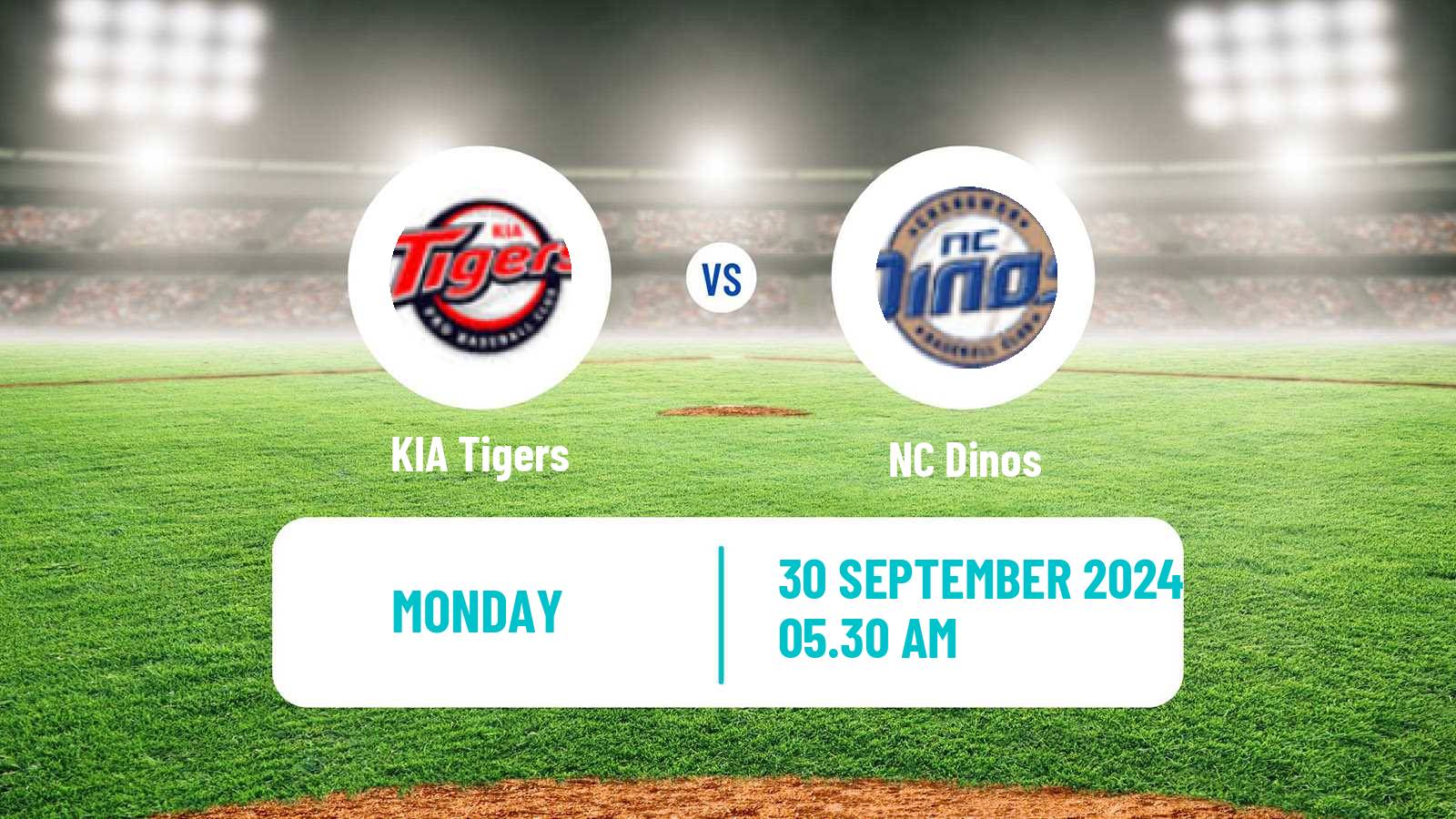 Baseball KBO KIA Tigers - NC Dinos