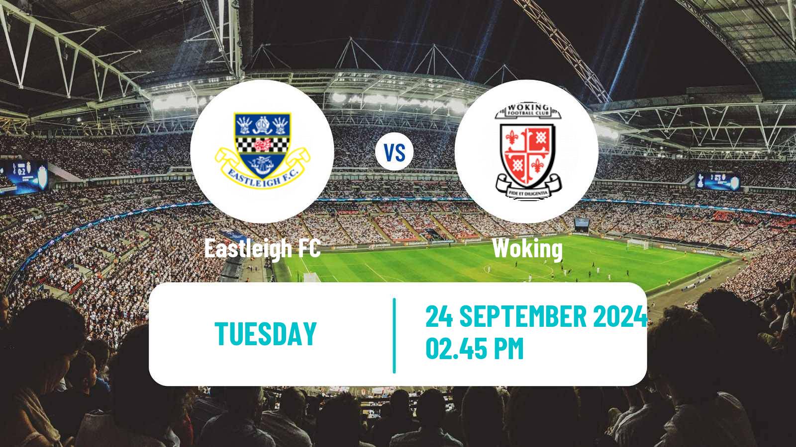 Soccer English National League Eastleigh - Woking