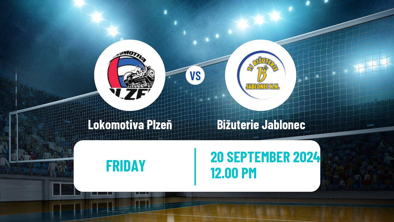 Volleyball Czech 1 Liga Volleyball Women Lokomotiva Plzeň - Bižuterie Jablonec