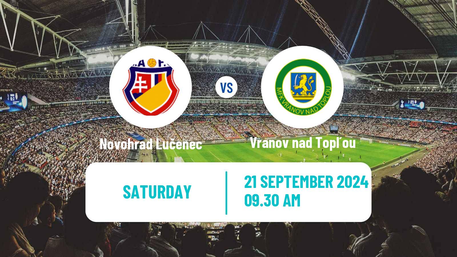 Soccer Slovak 3 Liga East Novohrad Lučenec - Vranov nad Topľou