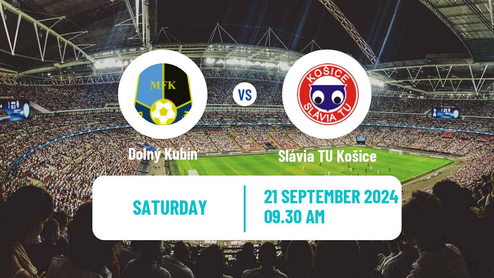 Soccer Slovak 3 Liga East Dolný Kubín - Slávia TU Košice