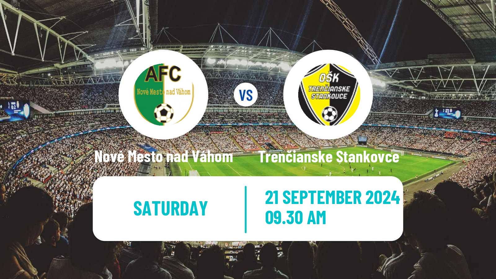 Soccer Slovak 4 Liga West Nové Mesto nad Váhom - Trenčianske Stankovce