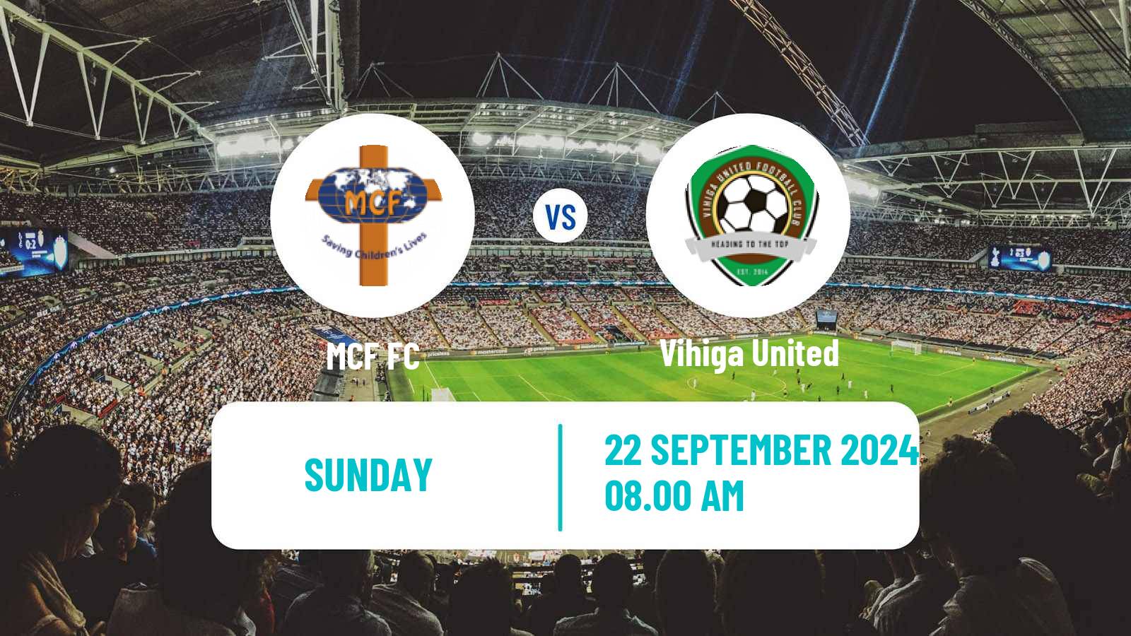 Soccer Kenyan Super League MCF - Vihiga United