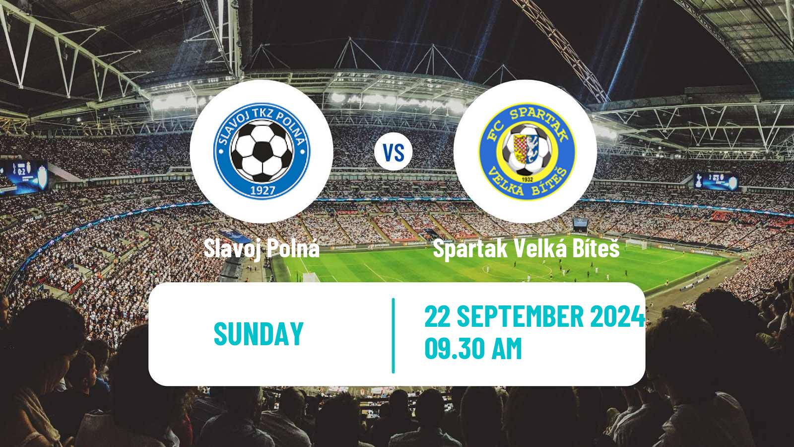 Soccer Czech Division D Slavoj Polná - Spartak Velká Bíteš