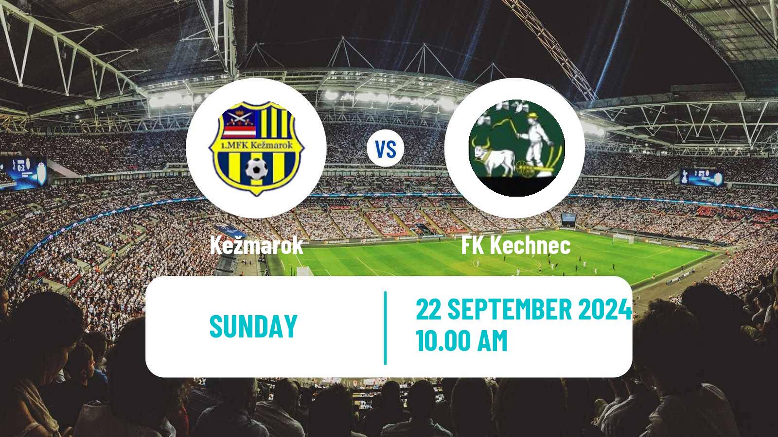 Soccer Slovak 4 Liga East Kežmarok - Kechnec