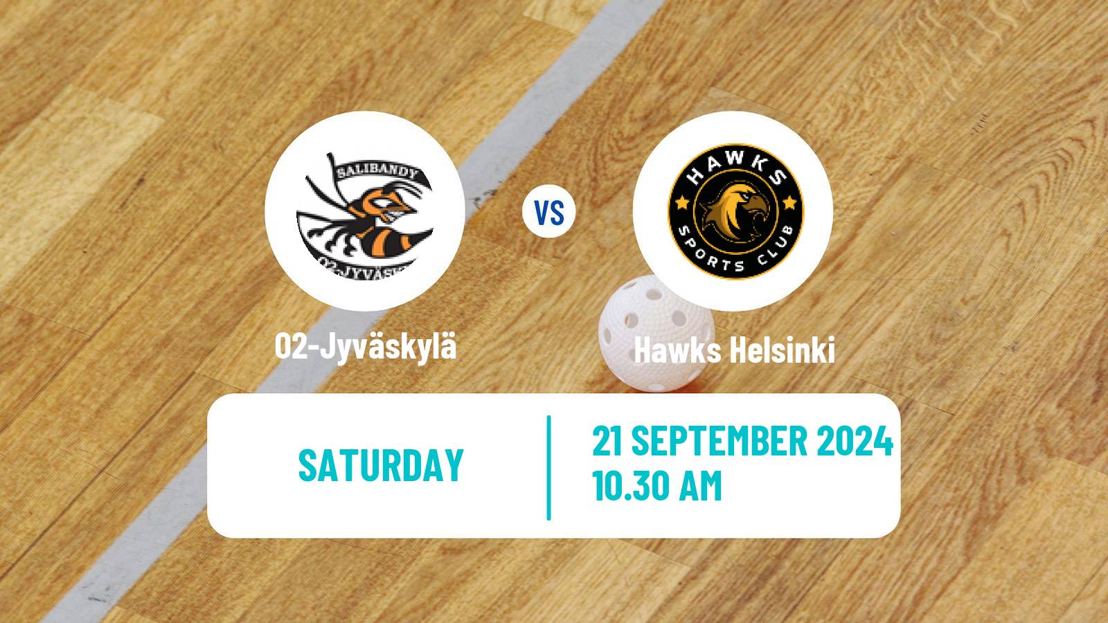 Floorball Finnish Divari O2-Jyväskylä - Hawks Helsinki